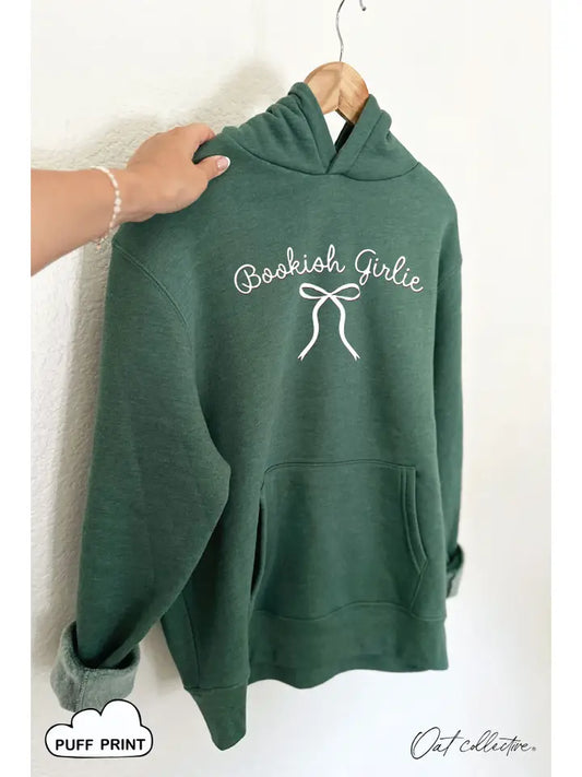 Bookish Girlie Hoodie - Brazos Avenue Market 