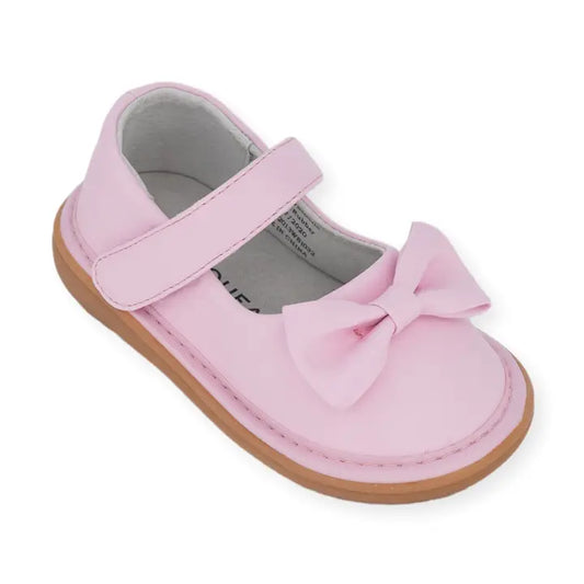 Wee Squeak Pink Bow Shoes