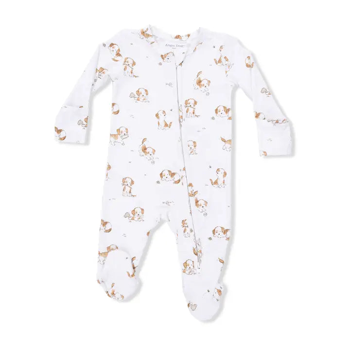Explorer Puppy - 2 Way Zipper Footie - Brazos Avenue Market 