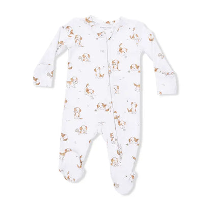 Explorer Puppy - 2 Way Zipper Footie - Brazos Avenue Market 