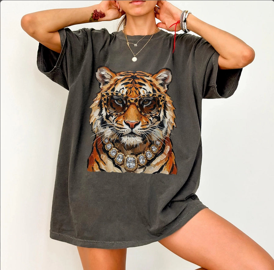 Glam Tiger Graphic Tee