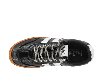 Corky's Heads Up Black Metallic Sneaker
