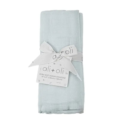 Bamboo Muslin Swaddle Baby Blanket - Brazos Avenue Market 