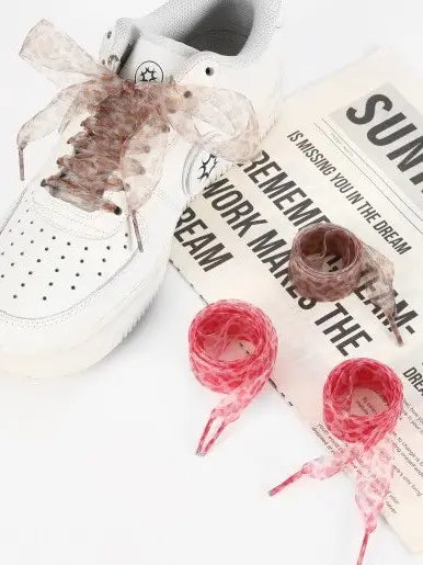 Animal Satin Organza Shoe Lace