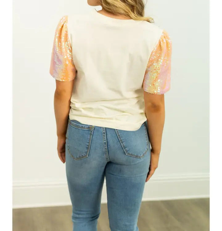 Pumpkin Glow Tee - Brazos Avenue Market 