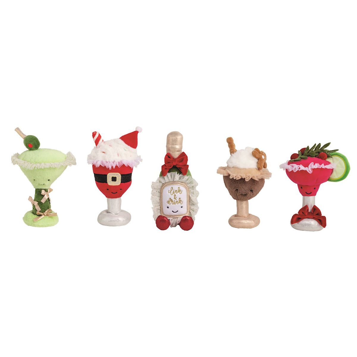 Cocktail Plush Pals