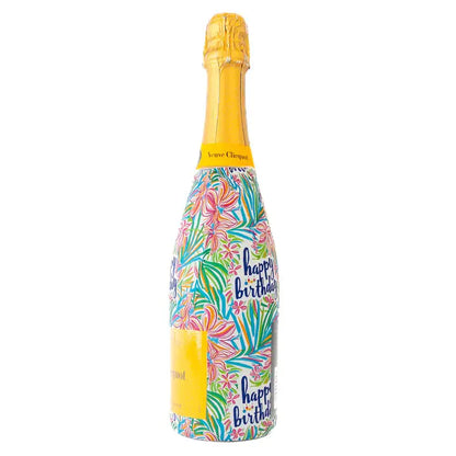 Beau Bottles Happy Birthday Floral - Champagne Collection - Brazos Avenue Market 