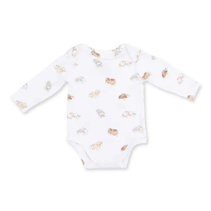 Puppy Snuggle Club - Long Sleeve Bodysuit