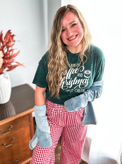 Coffee and Christmas Tee - Brazos Avenue Market 