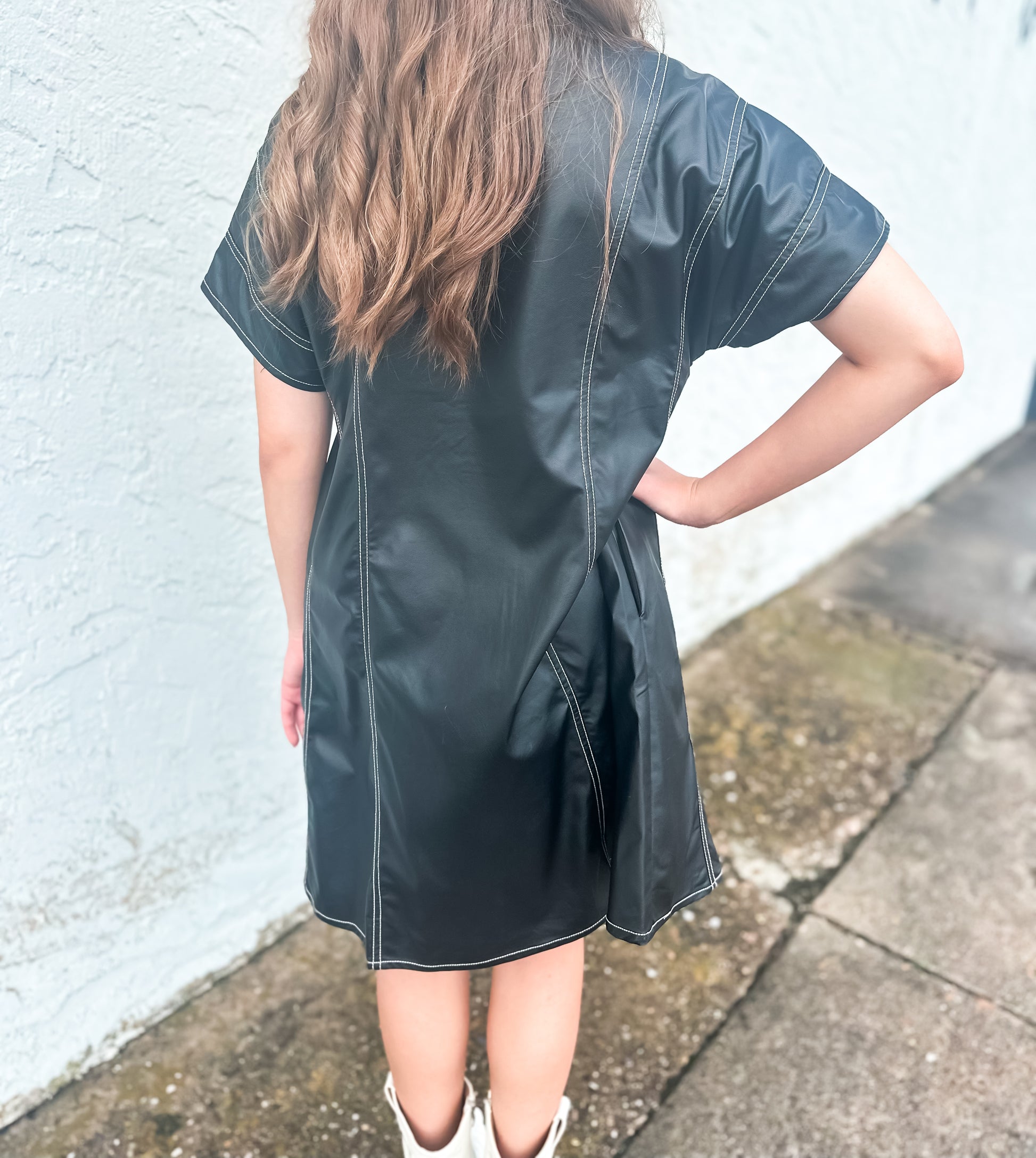 Midnight Mini Dress - Brazos Avenue Market 