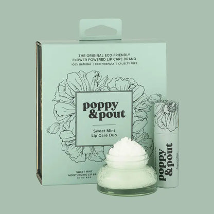 Poppy & Pout Lip Care Duo - Brazos Avenue Market 