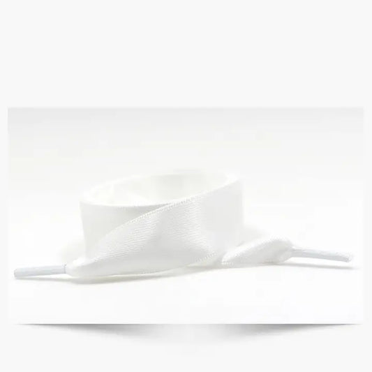 Silk Satin Ribbon Bow Pair Shoe Laces