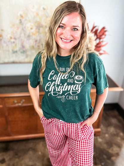 Coffee and Christmas Tee - Brazos Avenue Market 