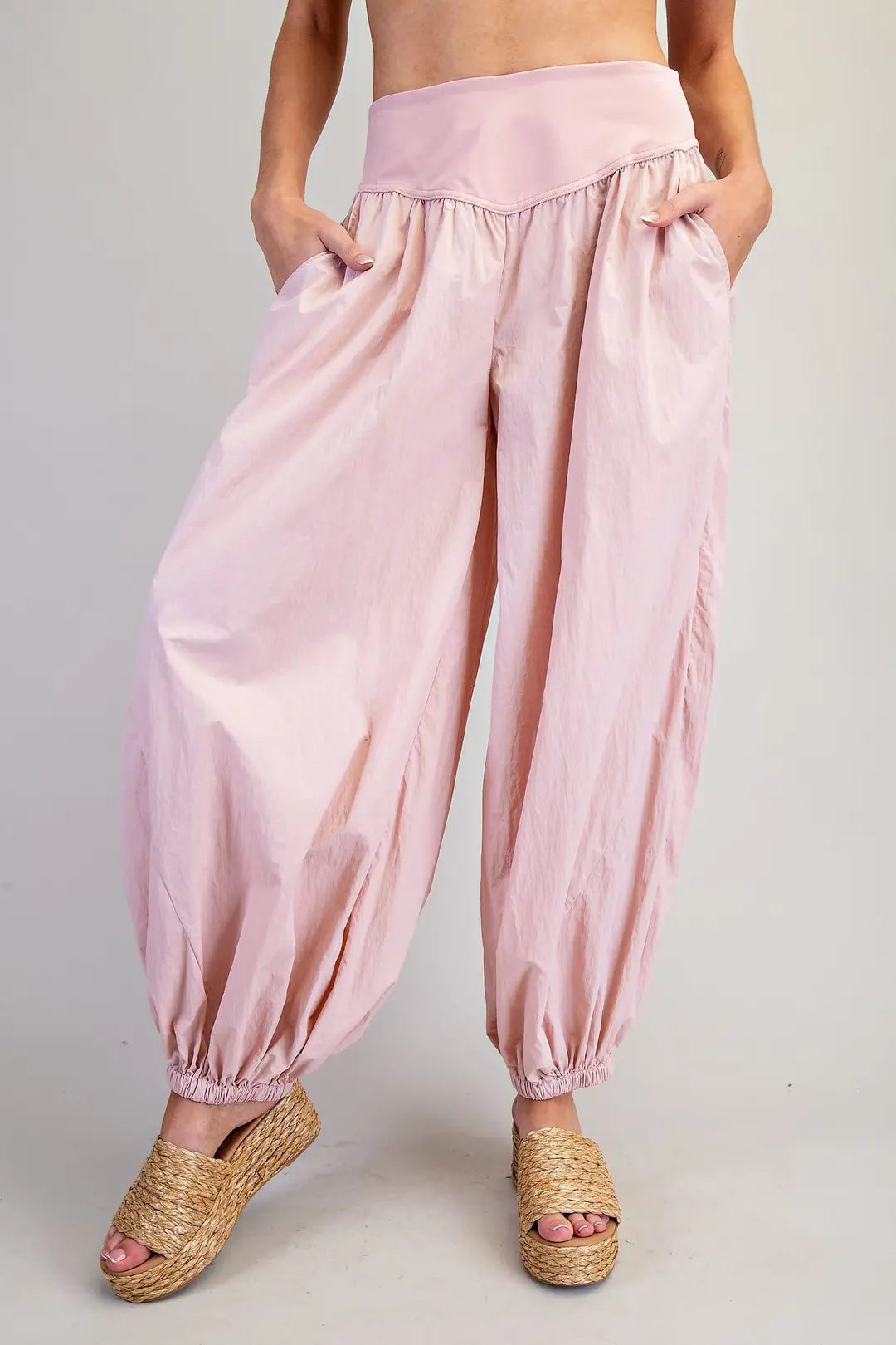 Parachute Style Jogger Pants