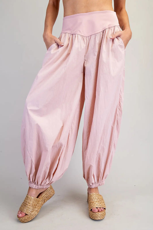 Parachute Style Jogger Pants