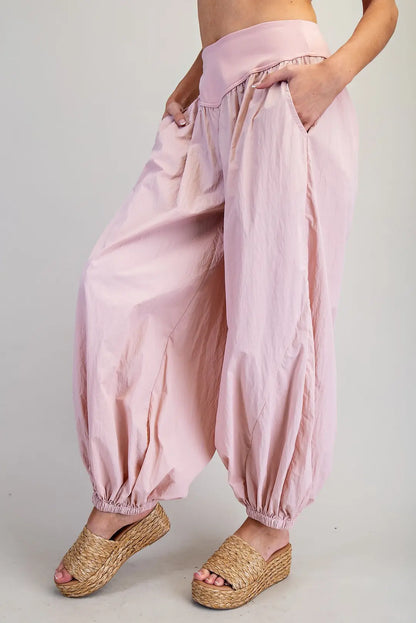 Parachute Style Jogger Pants