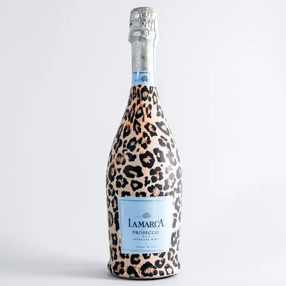 Beau Bottles Tan Leopard - Prosecco Collection