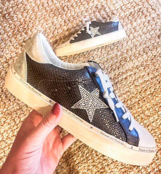 Gaby Brown Sneaker - Brazos Avenue Market 