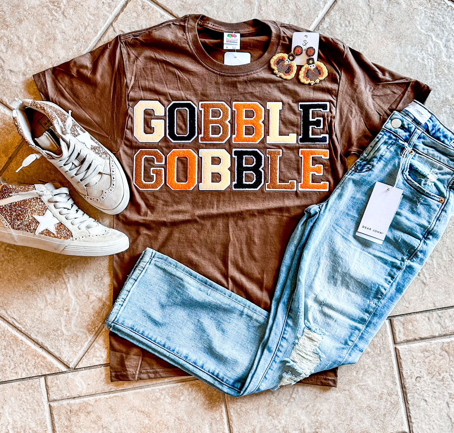 Gobble Gobble Graphic T-Shirt