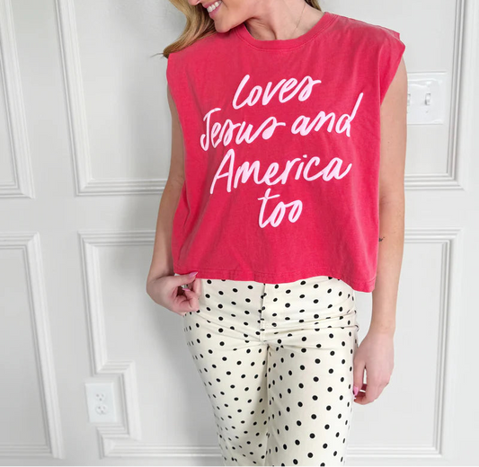 Loves Jesus & America - Brazos Avenue Market 