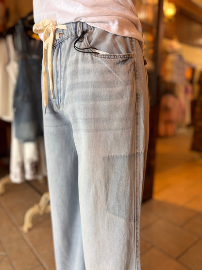 Judy Blue High Waist Palazzo Pant