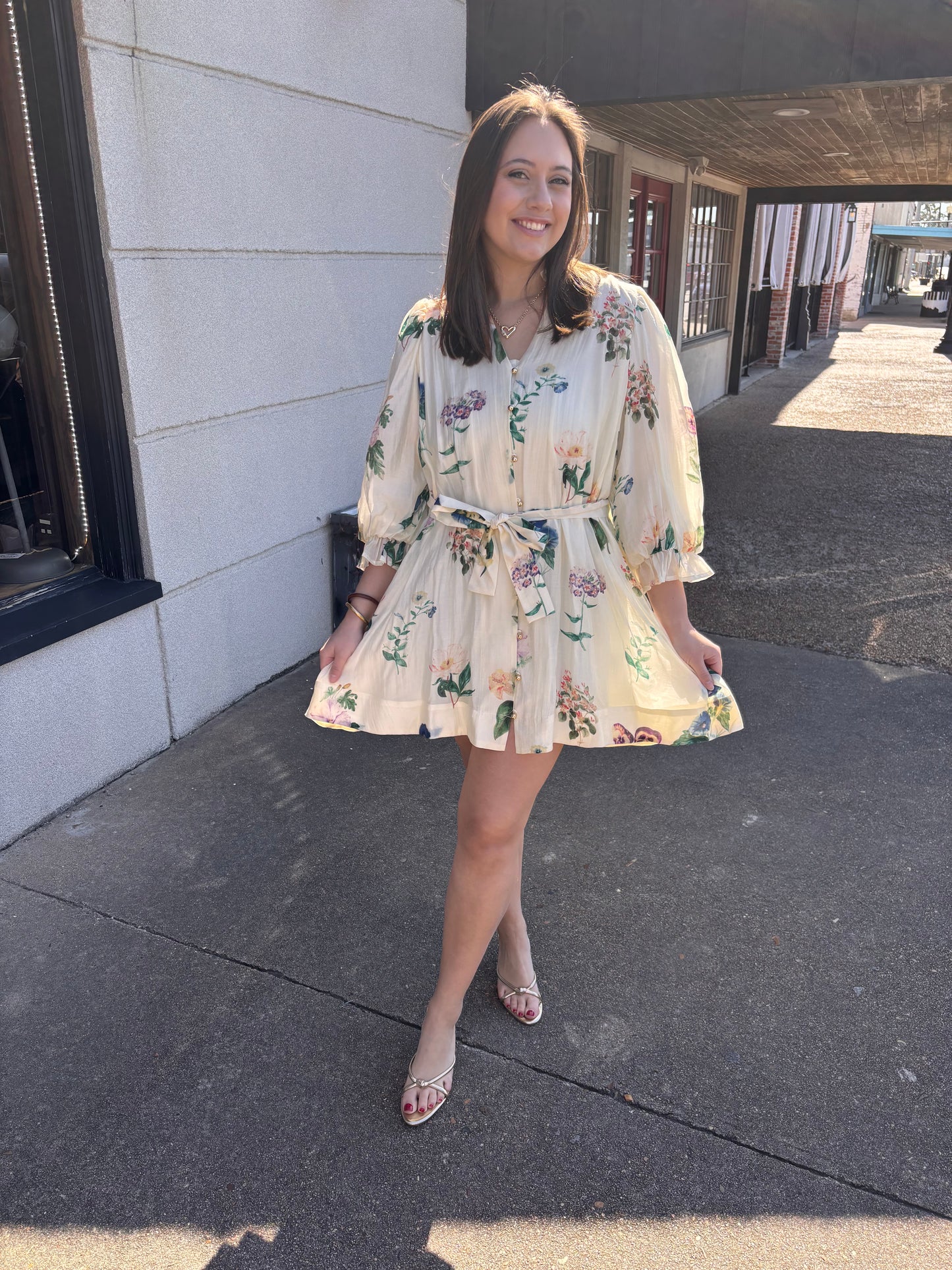 The Petal and Poise Dress