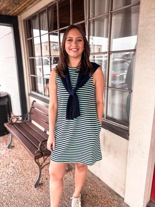 Harbor Breeze Stripe Dress