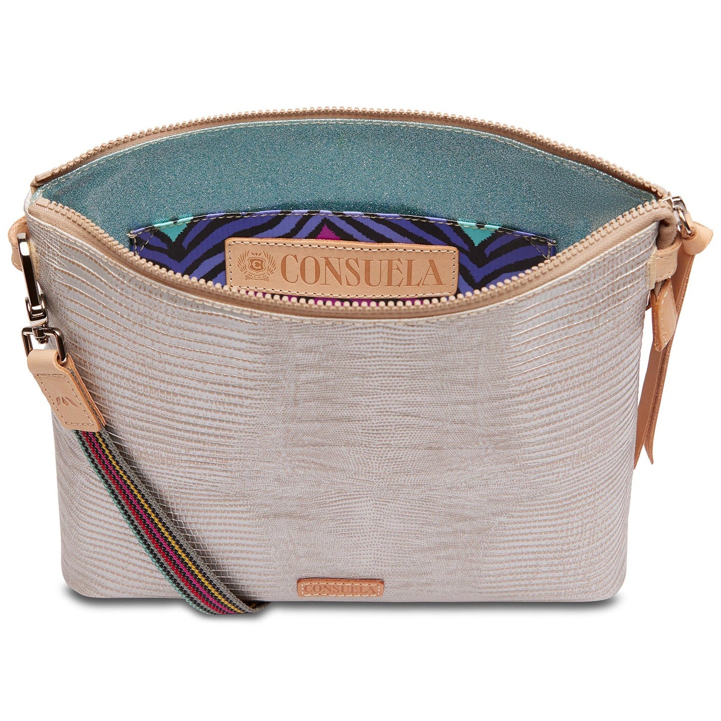 Downtown Crossbody Celeste - Brazos Avenue Market 