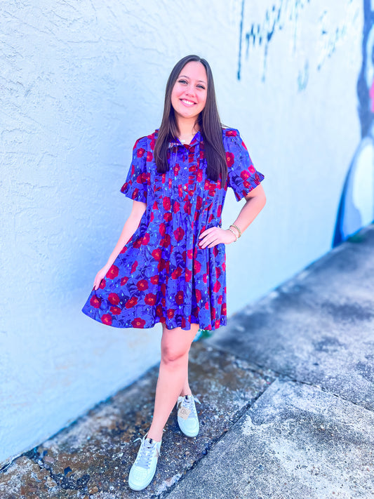 Rose Twilight Dress - Brazos Avenue Market 