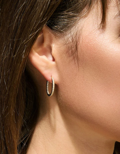 Sunrise Hoop Earrings 20mm