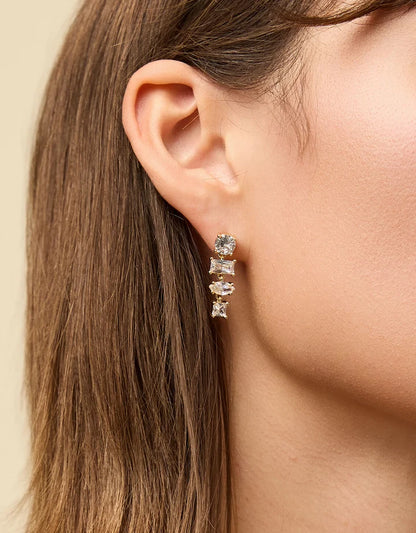 Lee Earrings Crystal