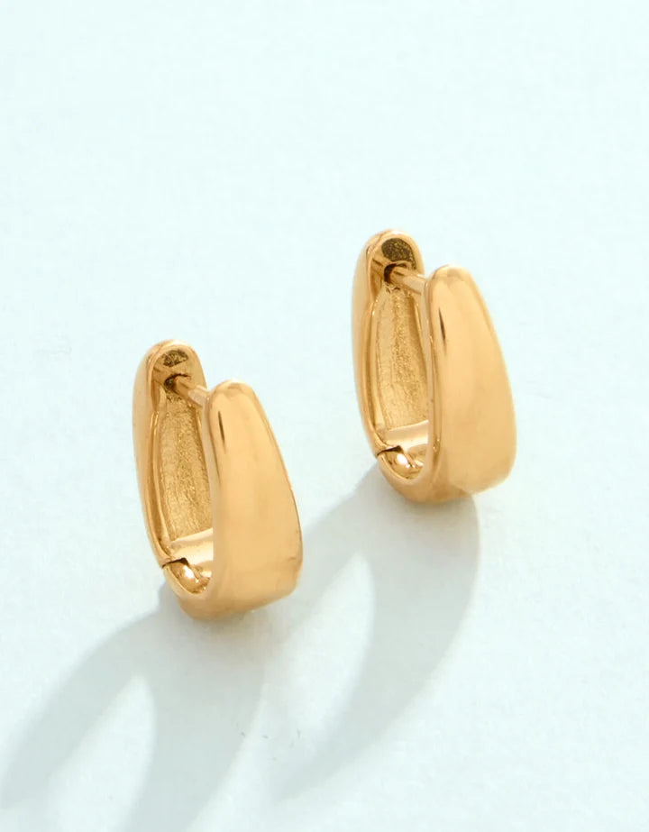 Chatham Hoop Earrings 14mm