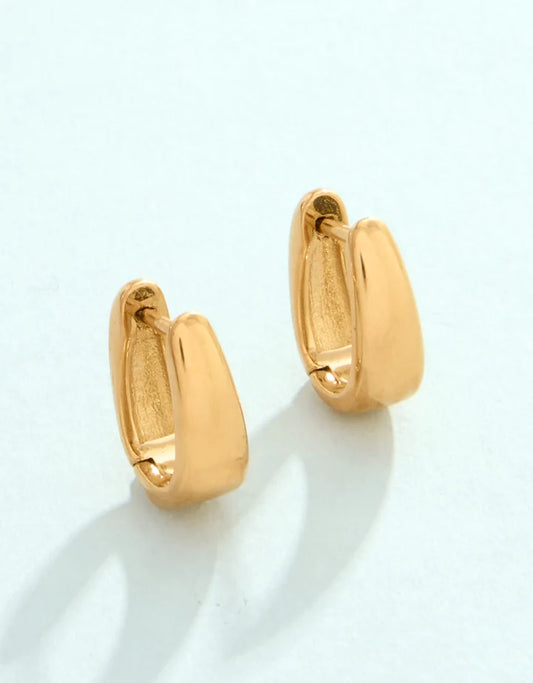 Chatham Hoop Earrings 14mm