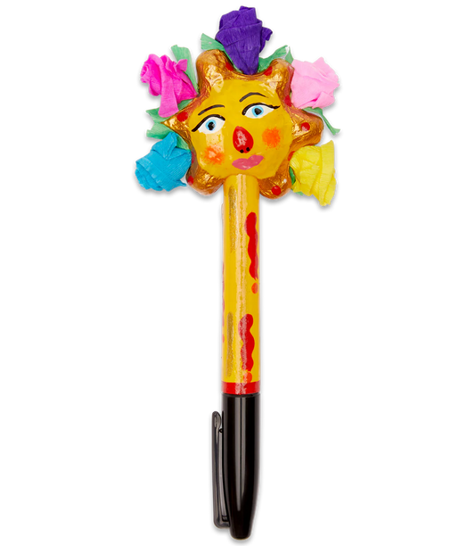 Sun with Flowers Marker - Brazos Avenue Market 