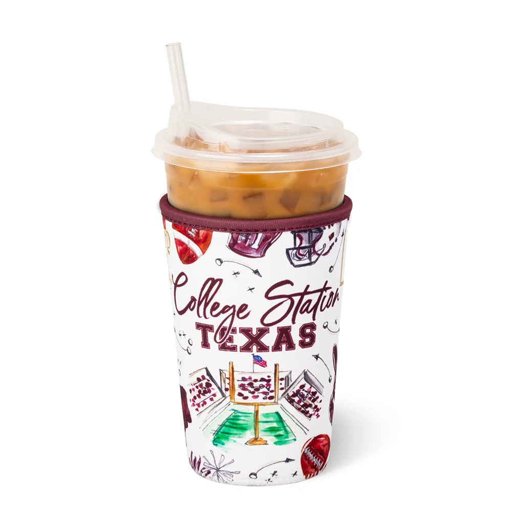 Medium Iced Cup Coolie Tailgates In College Station