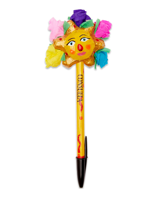 Sun With Flowers Pen - Brazos Avenue Market 