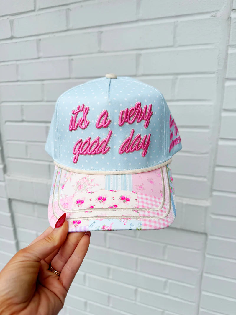It's A Very Good Day Hat - Brazos Avenue Market 