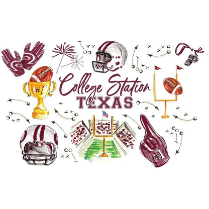 Medium Iced Cup Coolie Tailgates In College Station