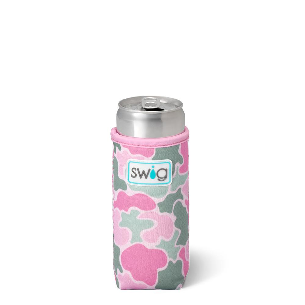 Blushing Camo Slim Can Coolie - Brazos Avenue Market 