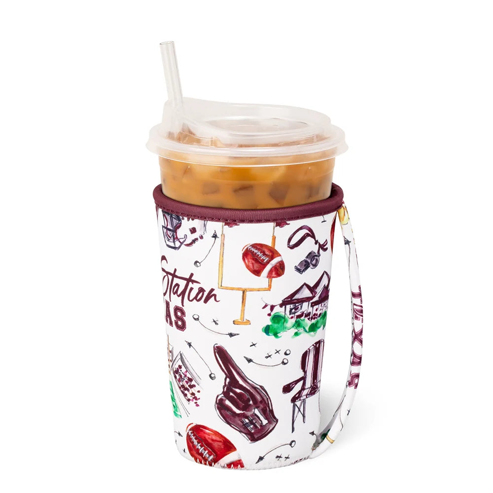 Medium Iced Cup Coolie Tailgates In College Station
