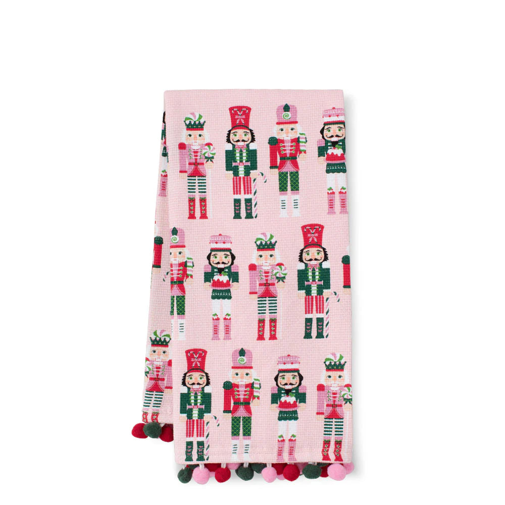 Sugarplum Soldiers Tea Towel - Brazos Avenue Market 