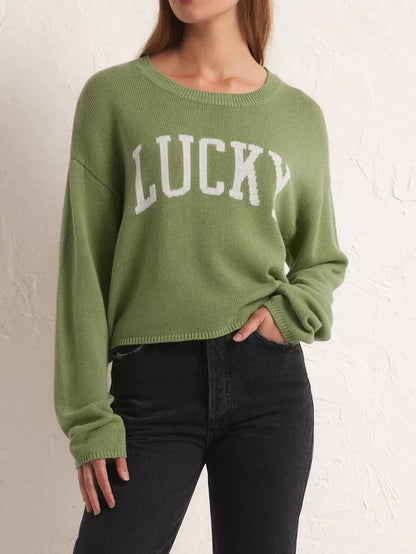 Lucky Sweater - Brazos Avenue Market 