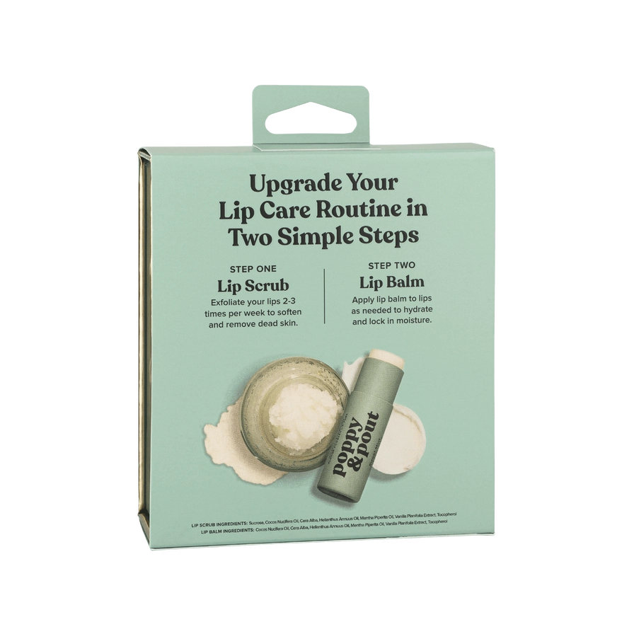 Poppy & Pout Lip Care Duo - Brazos Avenue Market 