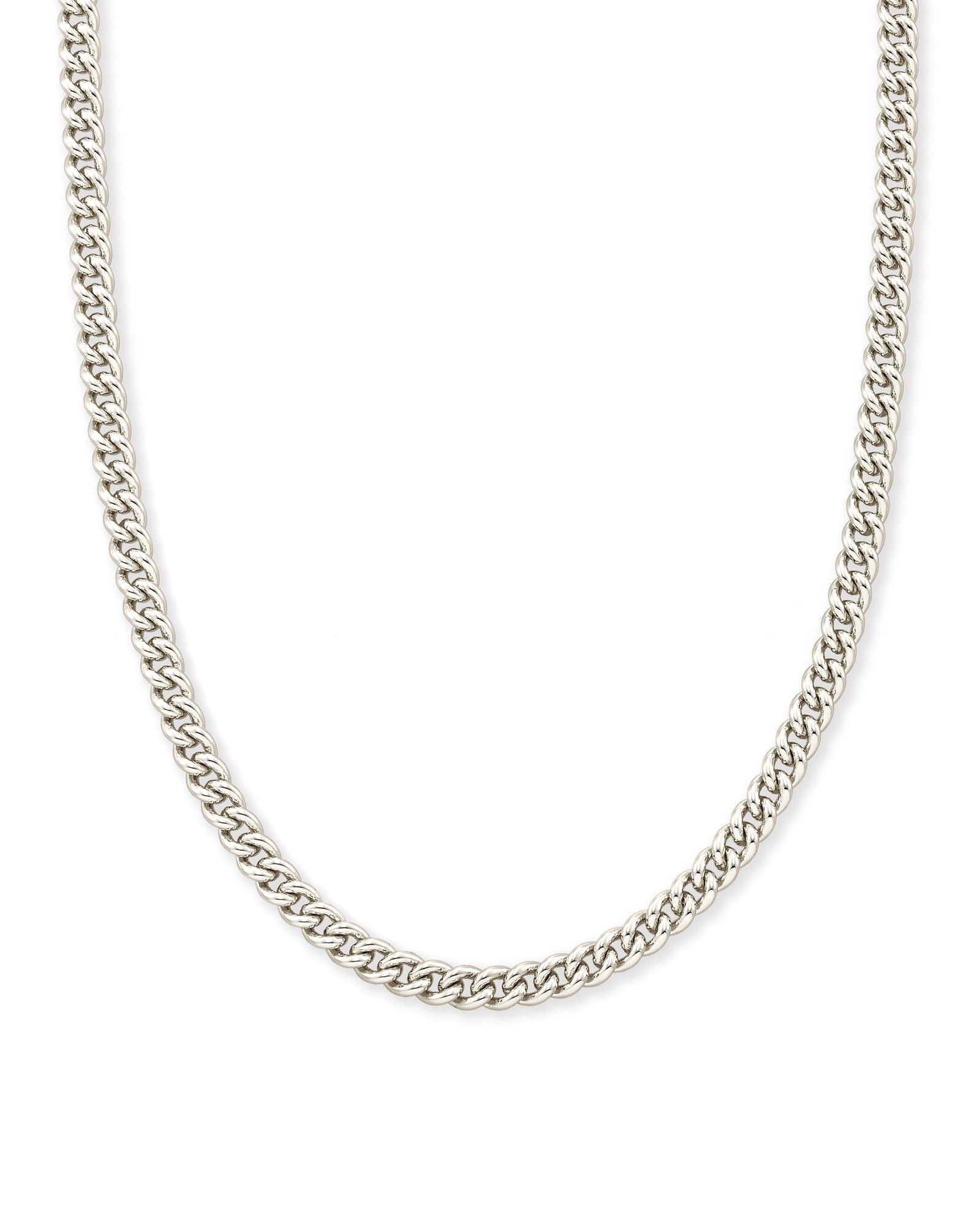 Ace Chain Necklace - Silver - Brazos Avenue Market 