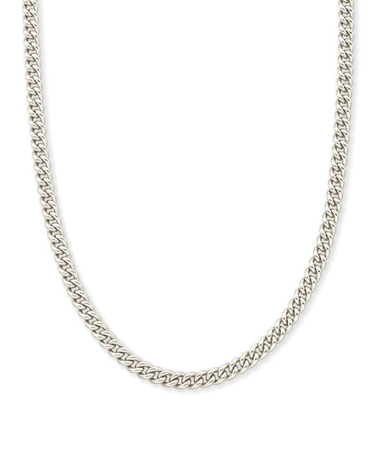 Ace Chain Necklace - Silver - Brazos Avenue Market 