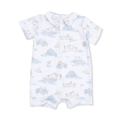 Farm Animal Party - Polo Shortie - Brazos Avenue Market 