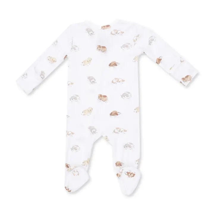 Puppy Snuggle Club - 2 Way Zipper Footie