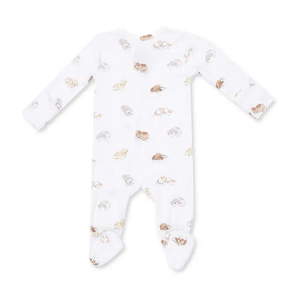 Puppy Snuggle Club - 2 Way Zipper Footie