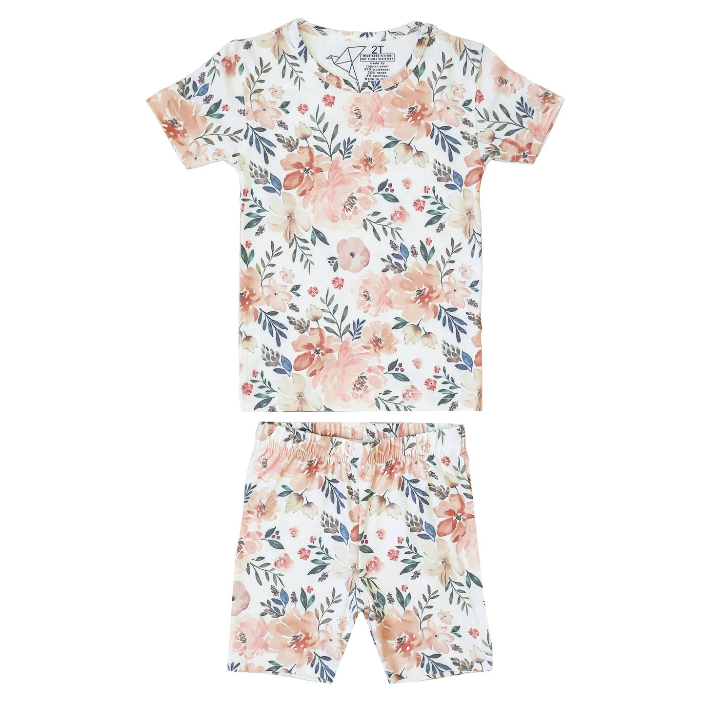 Autumn 2pc Short Sleeve Pajama Set - Brazos Avenue Market 