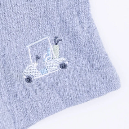 Golf Trellis Blue - Polo with Casual Short - Brazos Avenue Market 